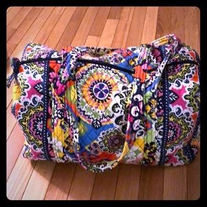 Vera Bradley Small Duffel Bag in Rio Pattern